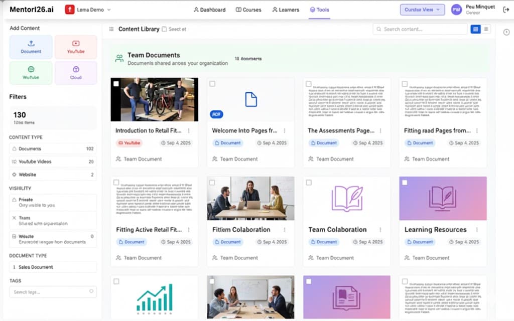 Curator Agent Screenshot